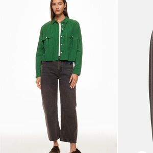 Madewell The Darted Barrel leg Jean